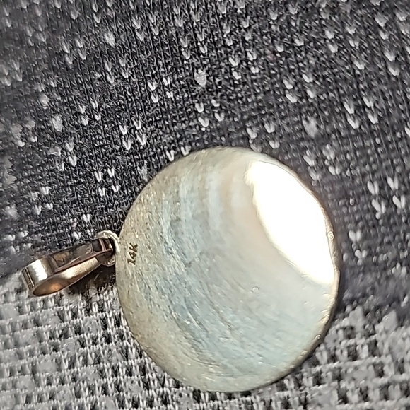 pendant 14k gold + qu' heir - que domain - Picture 4 of 4